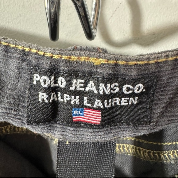 Ralph Lauren Polo Jeans women’s Gray Corduroy Jeans - Picture 8 of 10